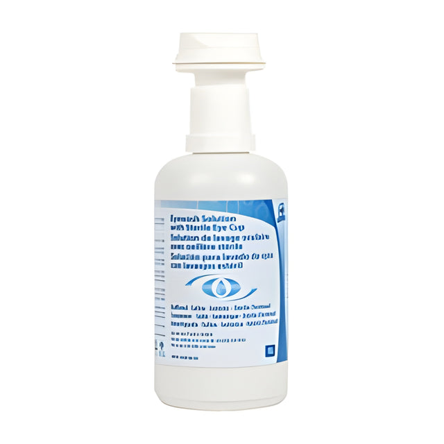 Eyewash Solution with Sterile Eye Cup, 1 L