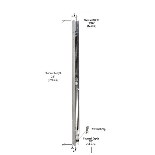 CRL 22" Window Channel Balance - 2140 or 21-4