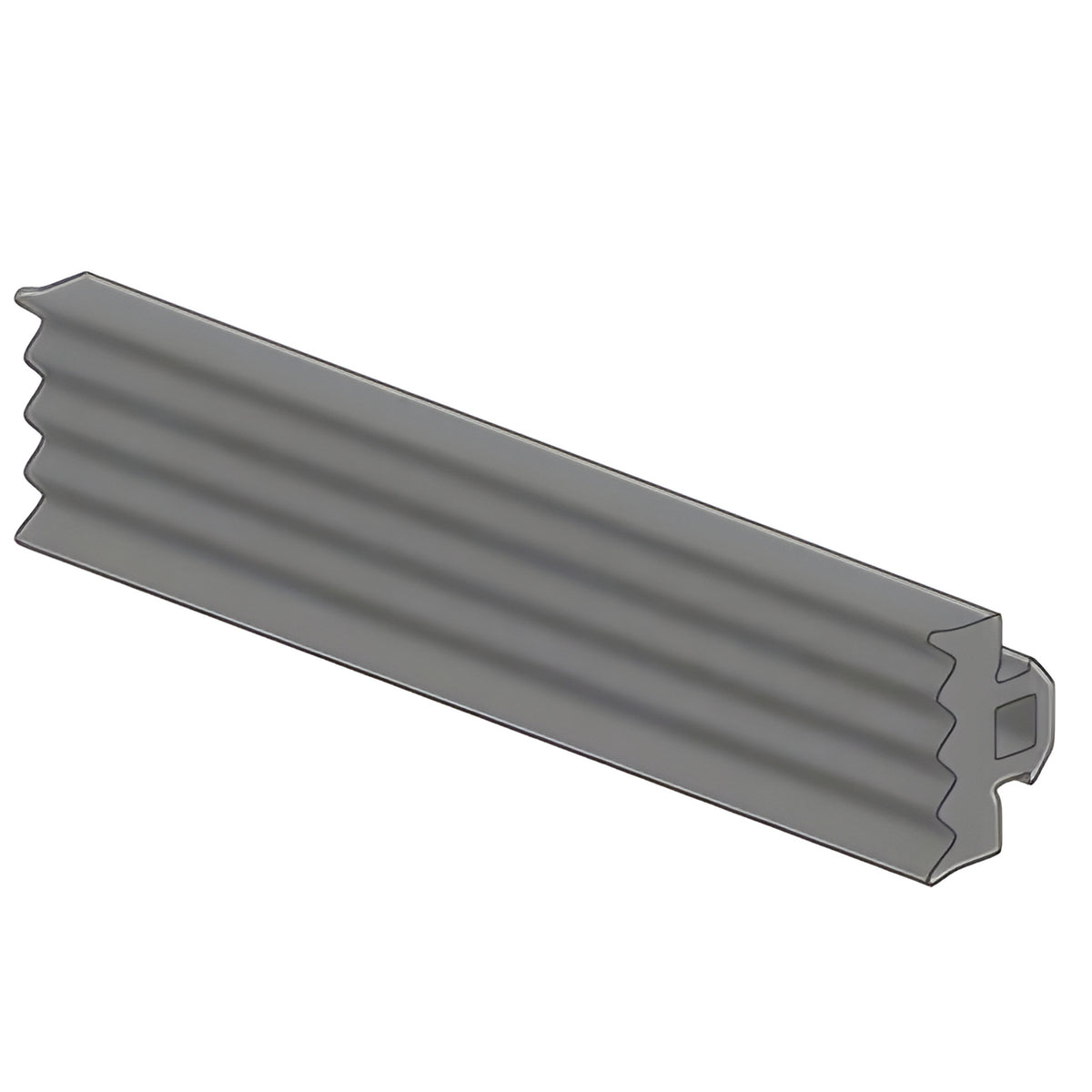 Fallbrook XL Gray Glazing Gasket for 1" Glass 164' Roll