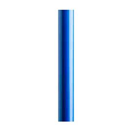 Fiberglass Handle, Non-Threaded, Blue, 60"- 1 Ea