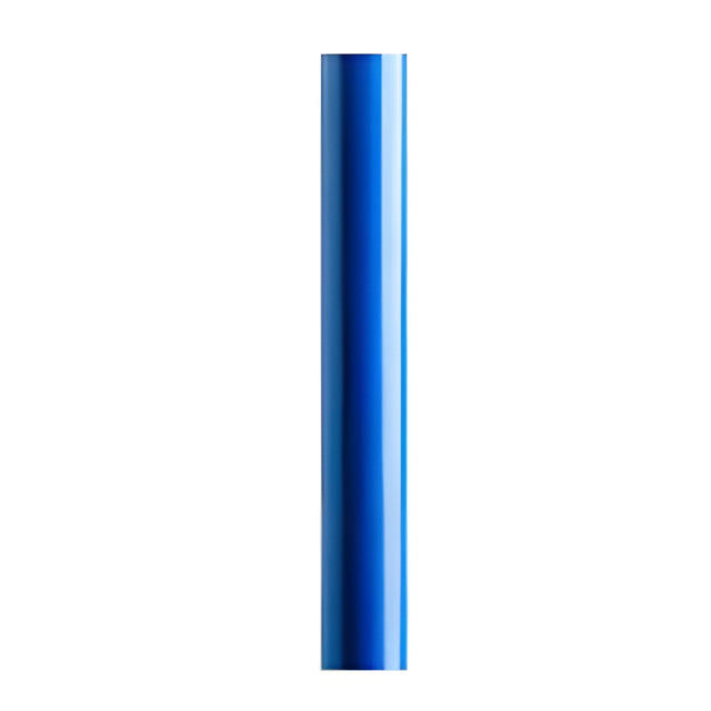 Fiberglass Handle, Non-Threaded, Blue, 60"- 1 Ea