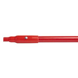 Fiberglass Handle, Threaded, Red, 60"- 1 Ea