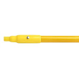 Fiberglass Handle, Threaded, Yellow, 60"- 1 Ea