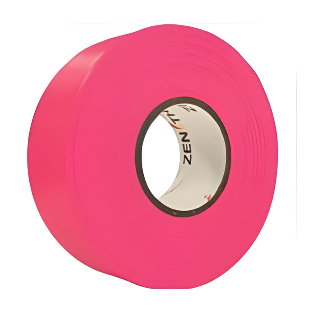 Flagging Tape, 1.1875" W x 164' L, Flourescent Pink