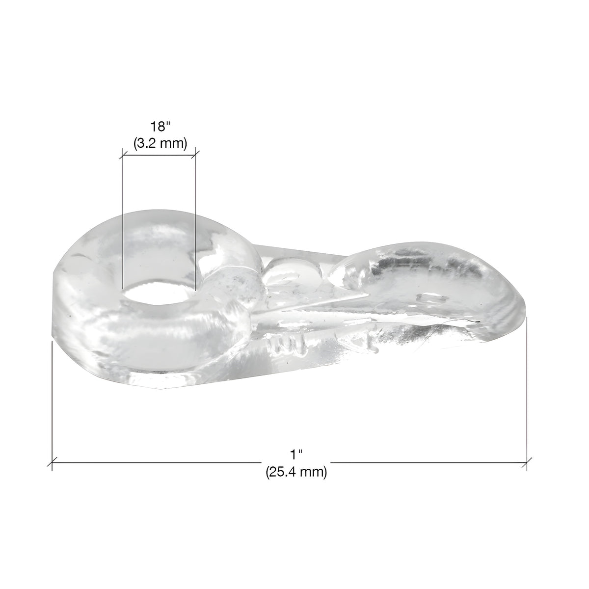 CRL Clear Flush Panel Clips