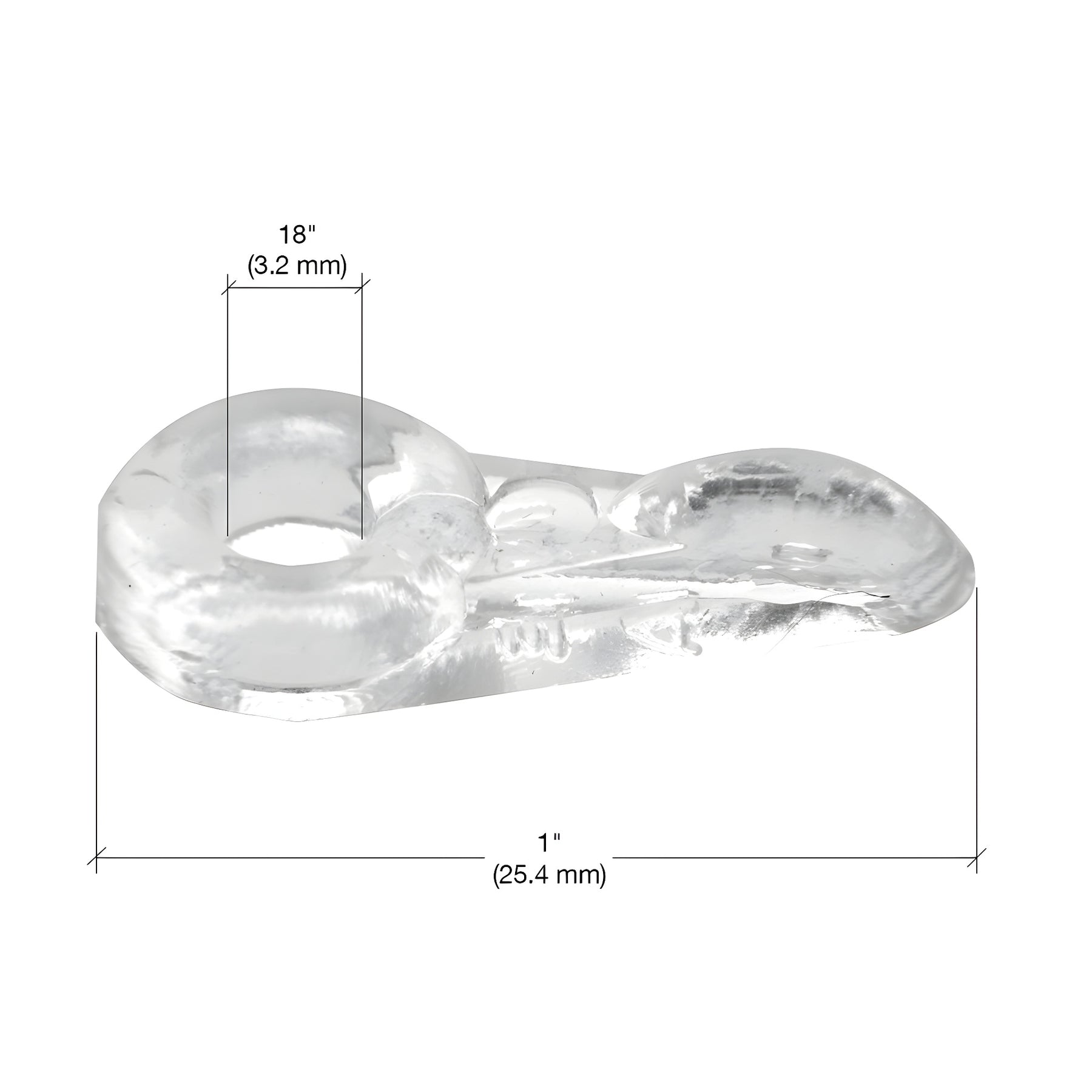 CRL Clear Flush Panel Clips