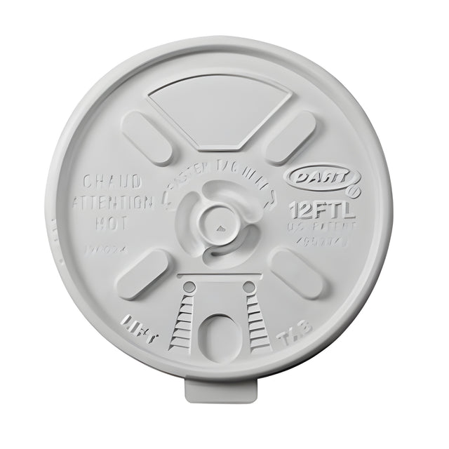 Foam Cup Lids, Lift n Lock, 6 oz – 1,000/Case