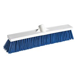 Foodservice Push Broom Head , Blue, 18"- 1 Ea