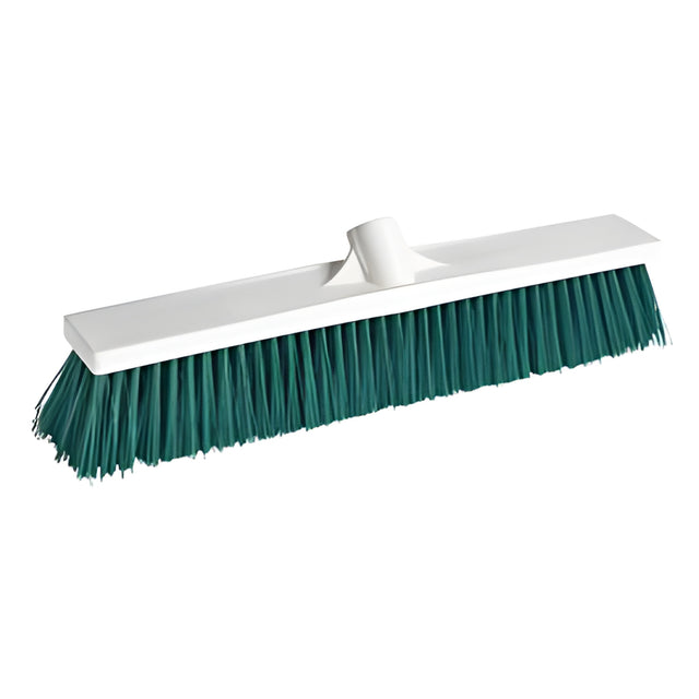 Foodservice Push Broom Head, Green, 18"- 1 Ea
