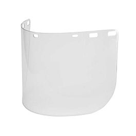 Formed Face Shield, Clear Polycarbonate, 8" x 15.5" x 0.06" - 1 Each