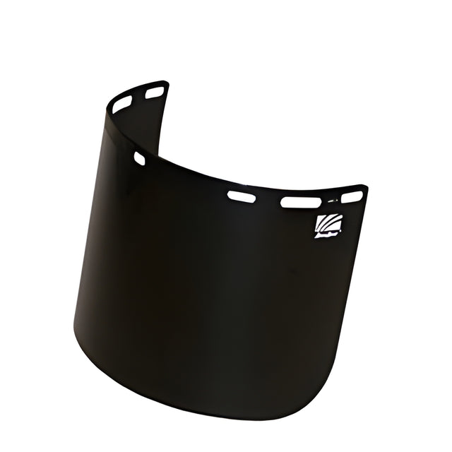 Formed Face Shield, Shade 5.0 Polycarbonate, 8" x 15.5" x 0.06"