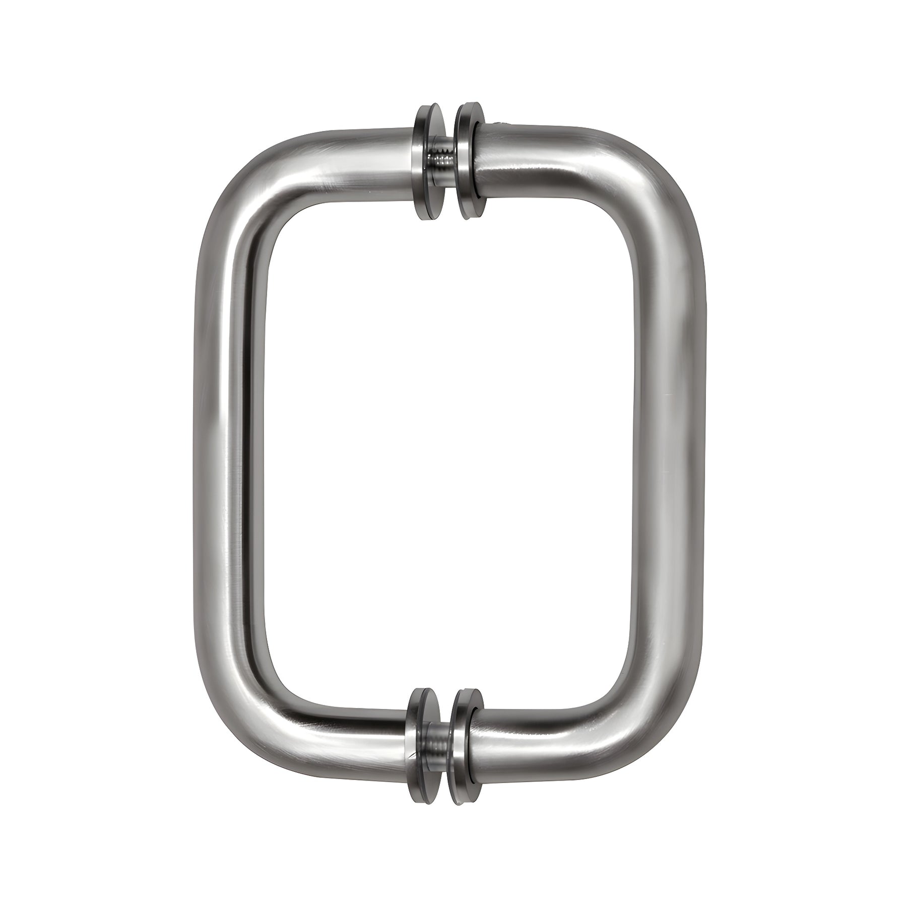 CRL Brushed Stainless 6" BM Series Tubular Back-to-Back Pull Handle