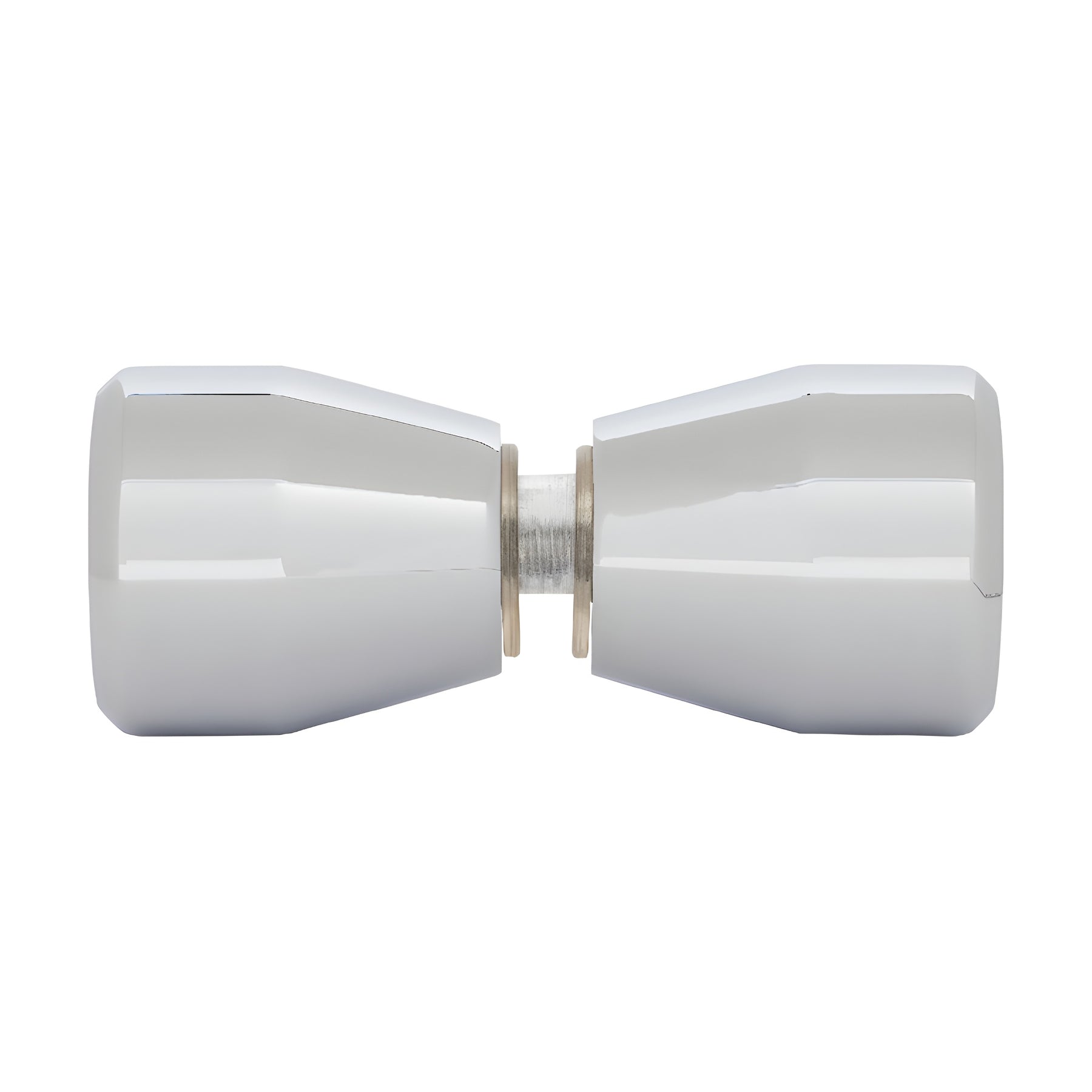 CRL Polished Chrome Back-to-Back Bow-Tie Style Knobs