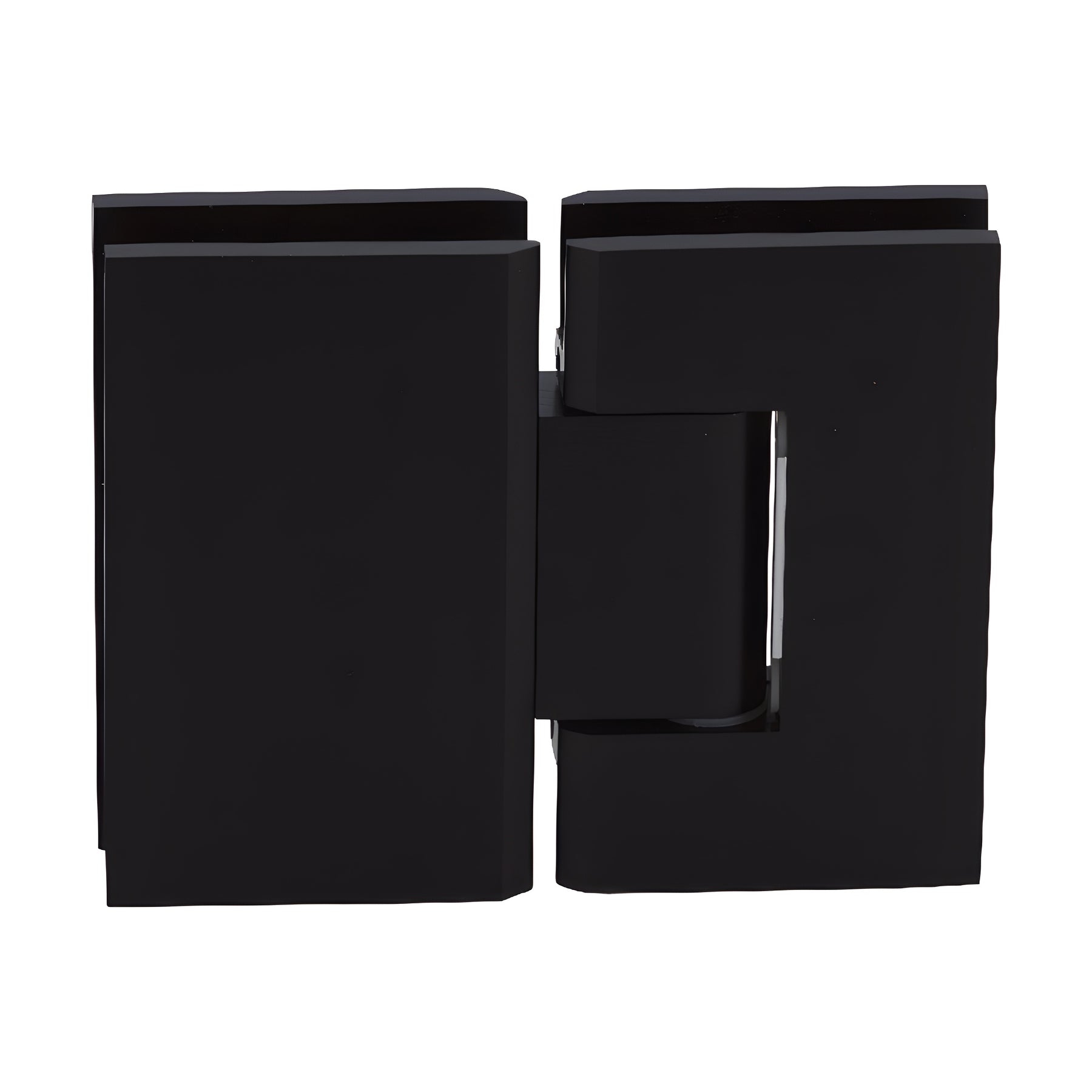 CRL Oil Rubbed Bronze Junior Geneva 180 Series 180 Degree Glass-to-Glass Hinge