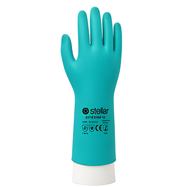 Nitrile Gloves, Lined,15 mil, Sz 07 (Small) – 12 Pairs/Bag