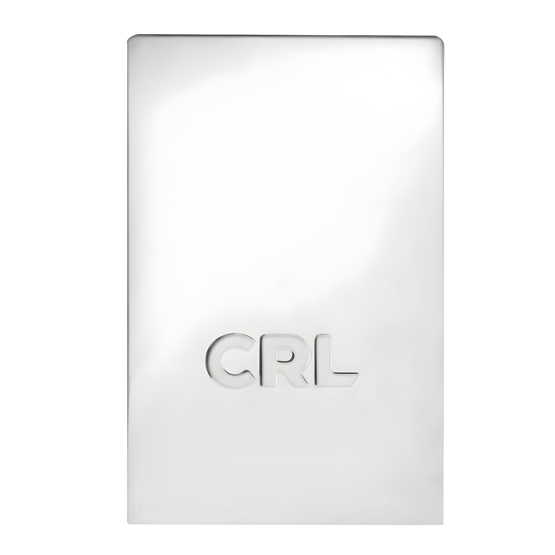 CRL 316 Polished Stainless End Cap for L56S Series Standard Square Base Shoe