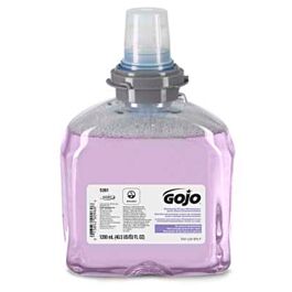 GOJO Premium Foam Handwash with Skin Conditioners for GOJO TFX Dispenser- 1200 mL x 2 Cartridges / Case