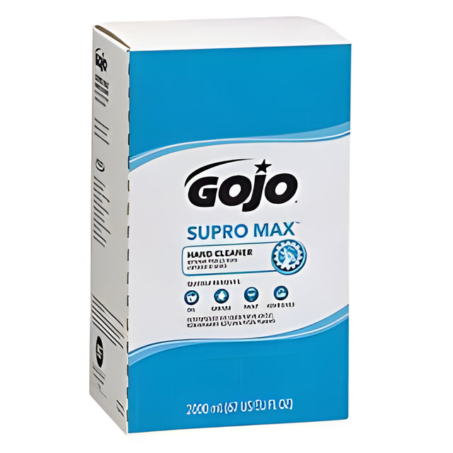 GOJO SUPRO MAX Hand Cleaner Refill for GOJO PRO TDX Dispenser- 2000 mL x 4 Cartridges / Case