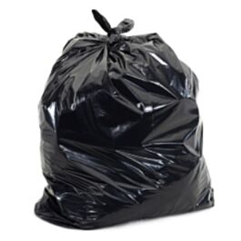 Garbage Bags, Black, Regular, 20 x 22- 500/Case