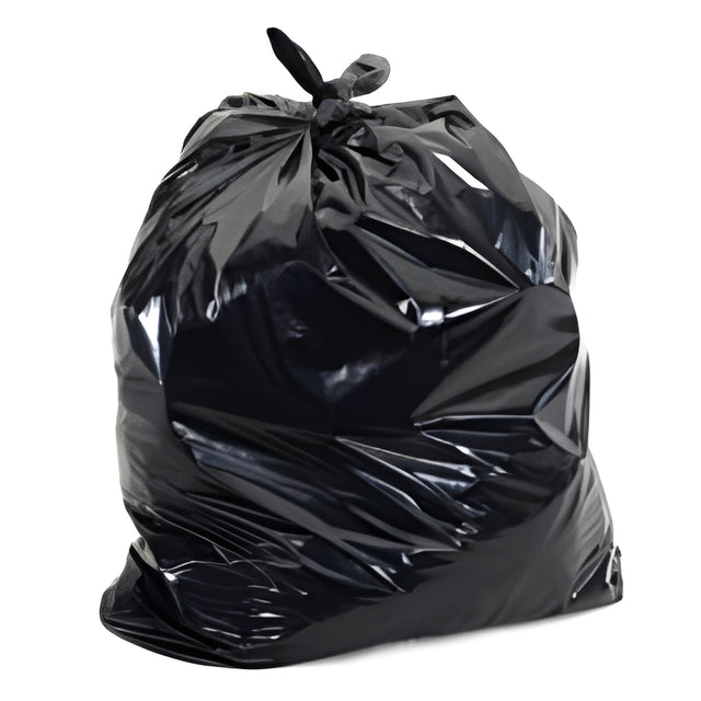 Garbage Bags, Black, Regular, 20 x 22 – 500/Case