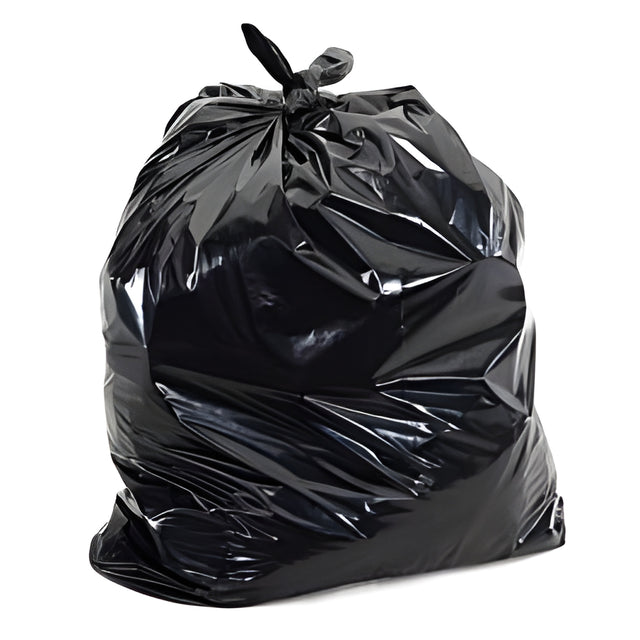 Garbage Bags, Black, Regular, 35 x 47 – 250/Case