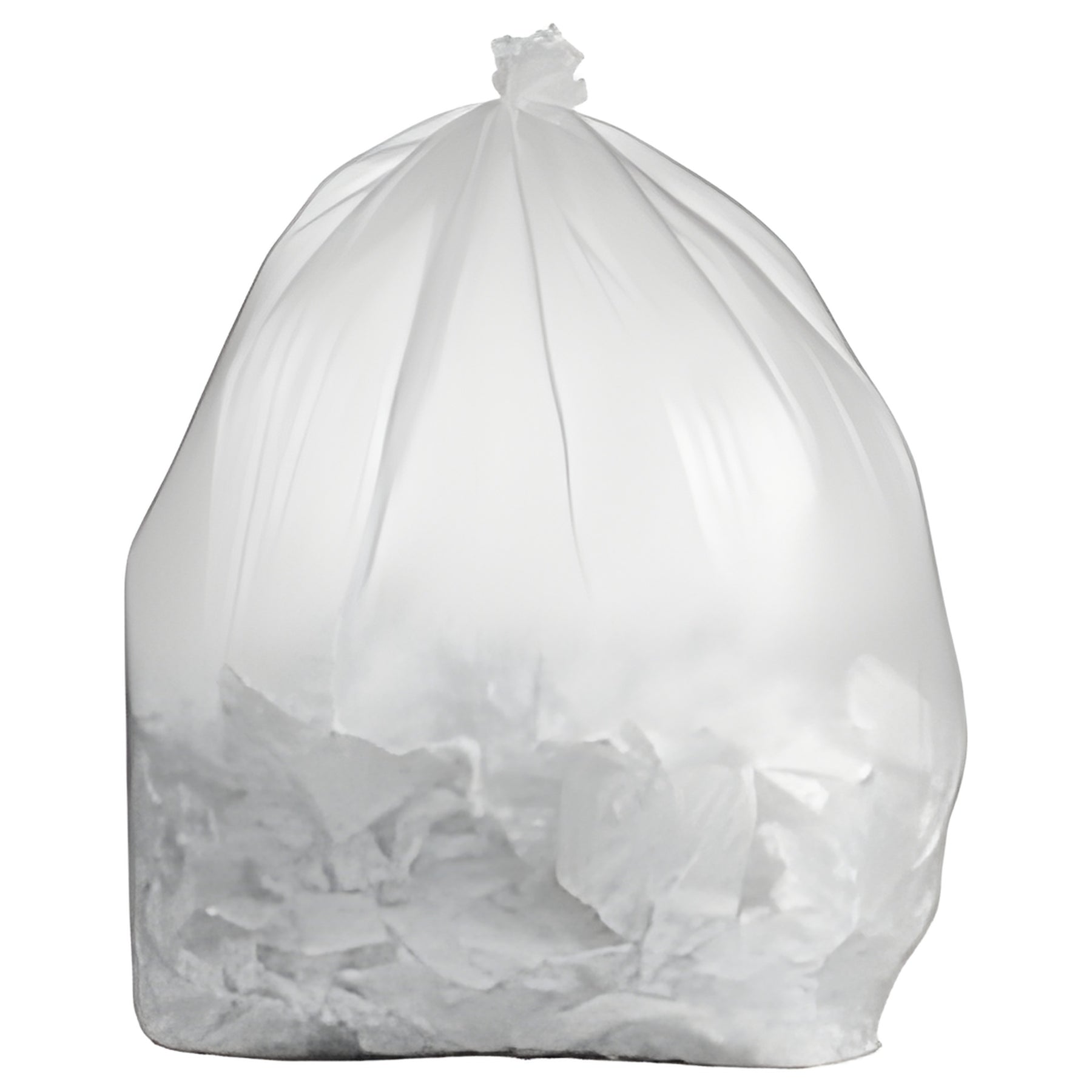 Garbage Bags, Clear, Strong,35 x 47- 250/Case