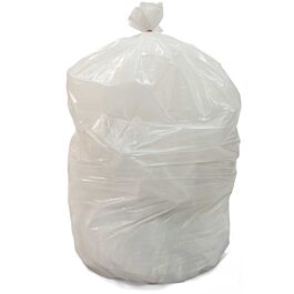 Garbage Bags, White, Regular, 22 x 24- 500/Case