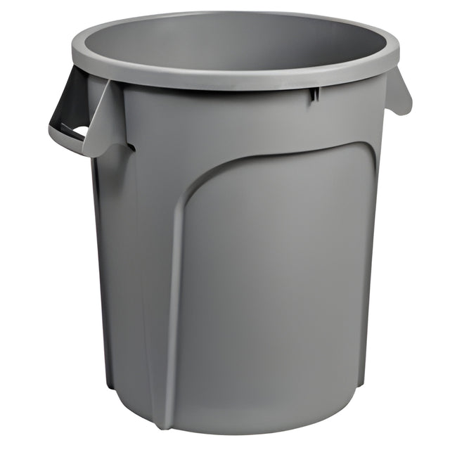 Garbage Container, 10 Gal, Grey- 1 Ea, 10 Gallon