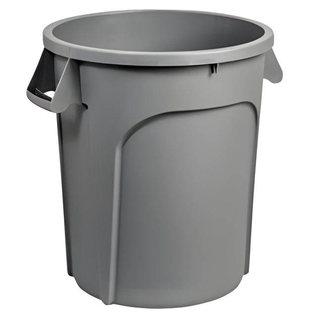 Garbage Container, 20 Gal, Grey- 1 Ea, 20 Gallon