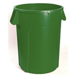 Garbage Container, 32 Gal, Green- 1 Ea