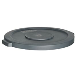 Garbage Container Lid, 20 Gal, Grey- 1 Ea