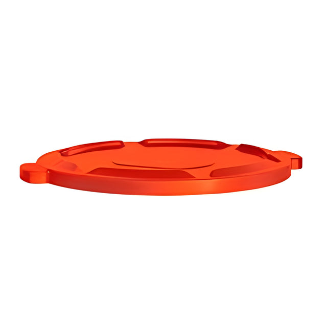 Garbage Container Lid, 20 Gal, Red- 1 Ea, 20 Gallon