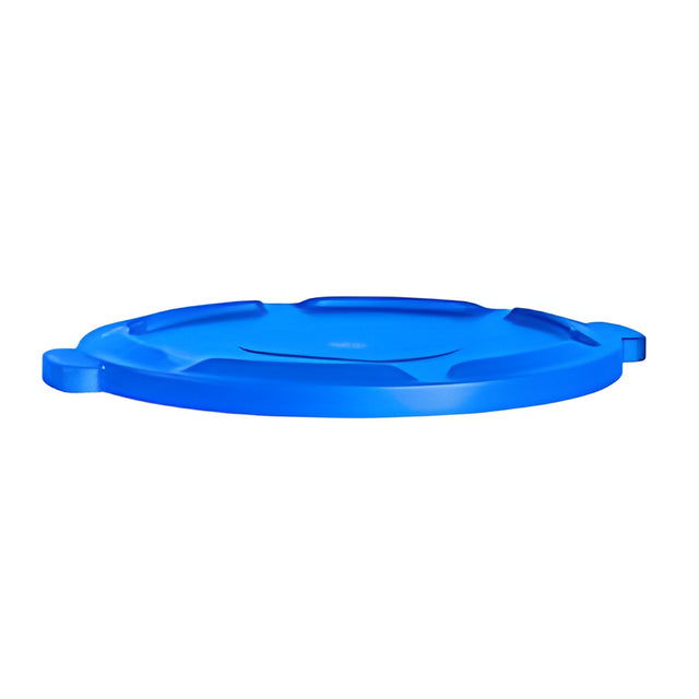 Garbage Container Lid, 32 Gal, Blue- 1 Ea, 32 Gallon