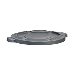 Garbage Container Lid, 32 Gal, Grey- 1 Ea