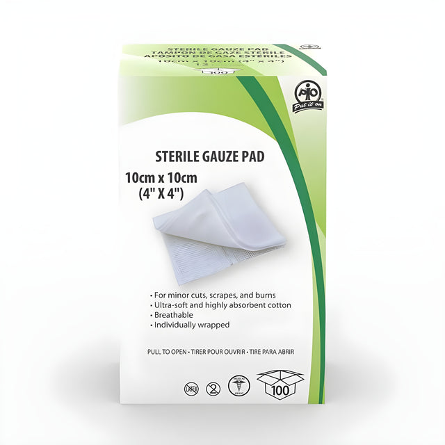 Gauze Pads, 10 x 10cm, 10 cm x 10 cm – 100/Box