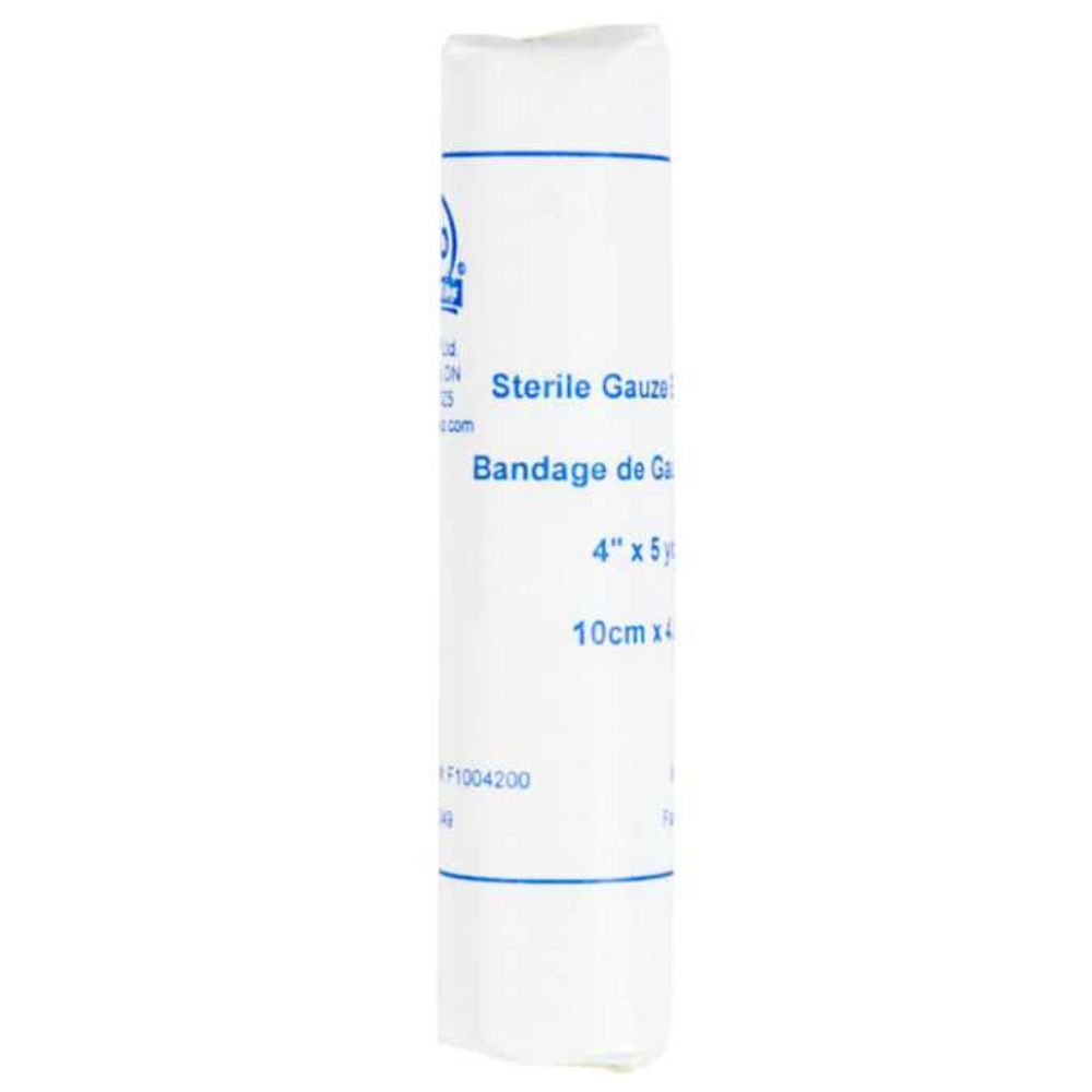 Gauze Roll, 10cm x 4.5m- 12 Rolls / Bag