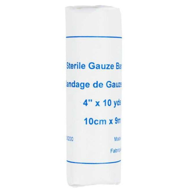 Gauze Roll, 10cm x 9m- 12 Rolls / Bag