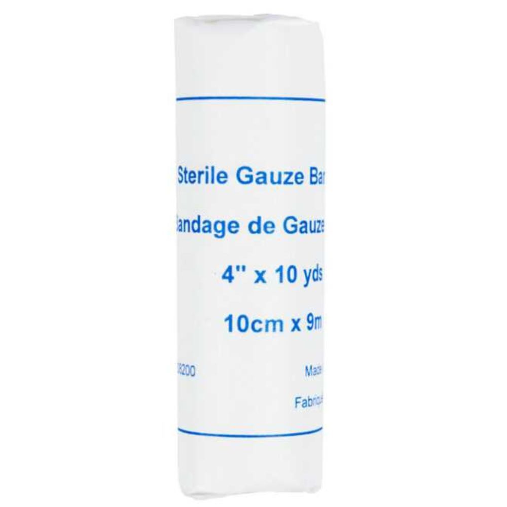 Gauze Roll, 10cm x 9m- 12 Rolls / Bag