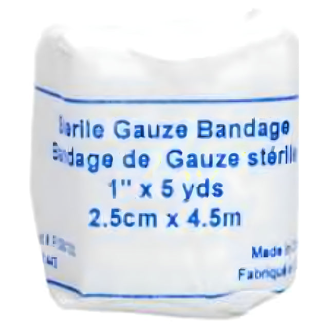 Gauze Roll, 2.5cm x 4.5m- 12 Rolls / Bag