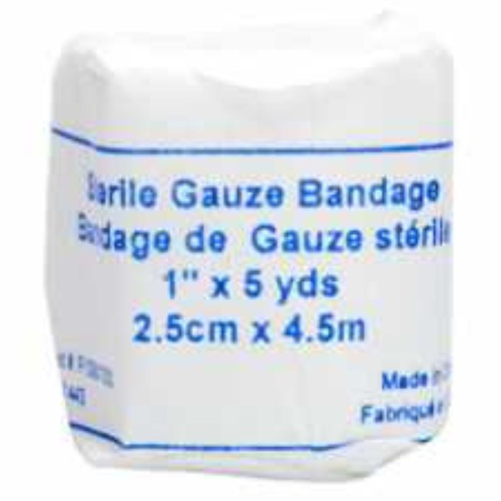 Gauze Roll, 2.5cm x 9m- 12 Rolls / Bag