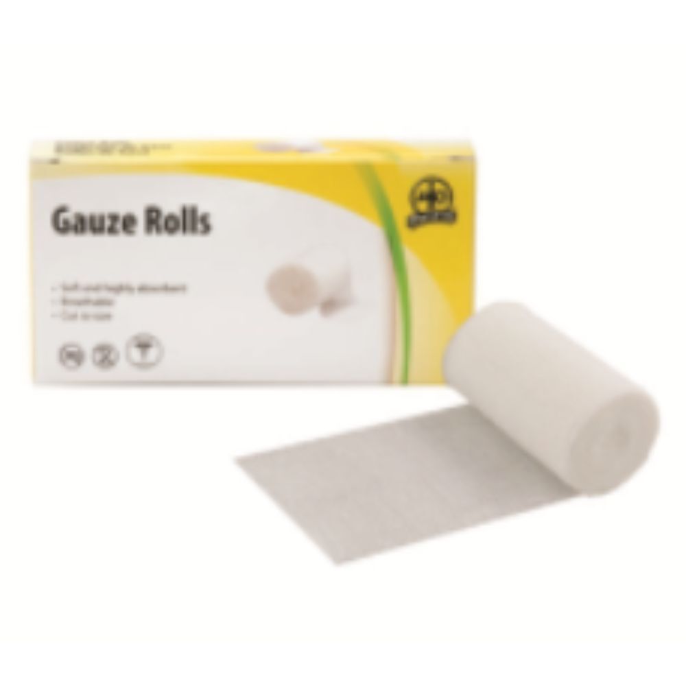 Gauze Roll, 5cm x 9m- 1 Roll / Box