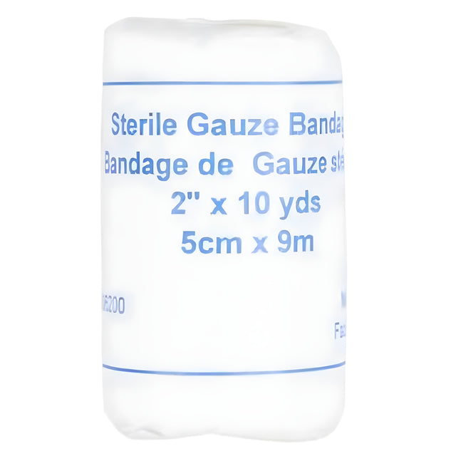 Gauze Roll, 5cm x 9m- 12 Rolls / Bag
