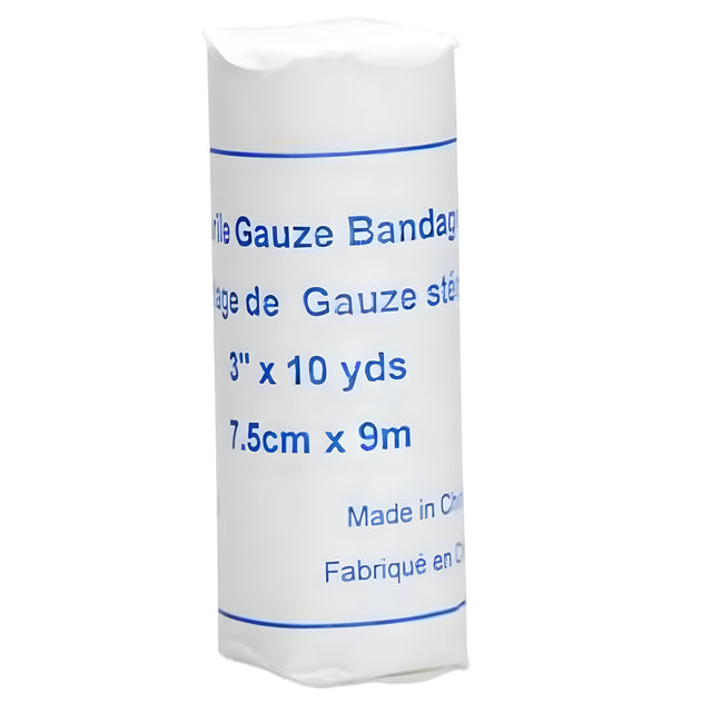 Gauze Roll, 7.5cm x 9m- 12 Rolls / Bag
