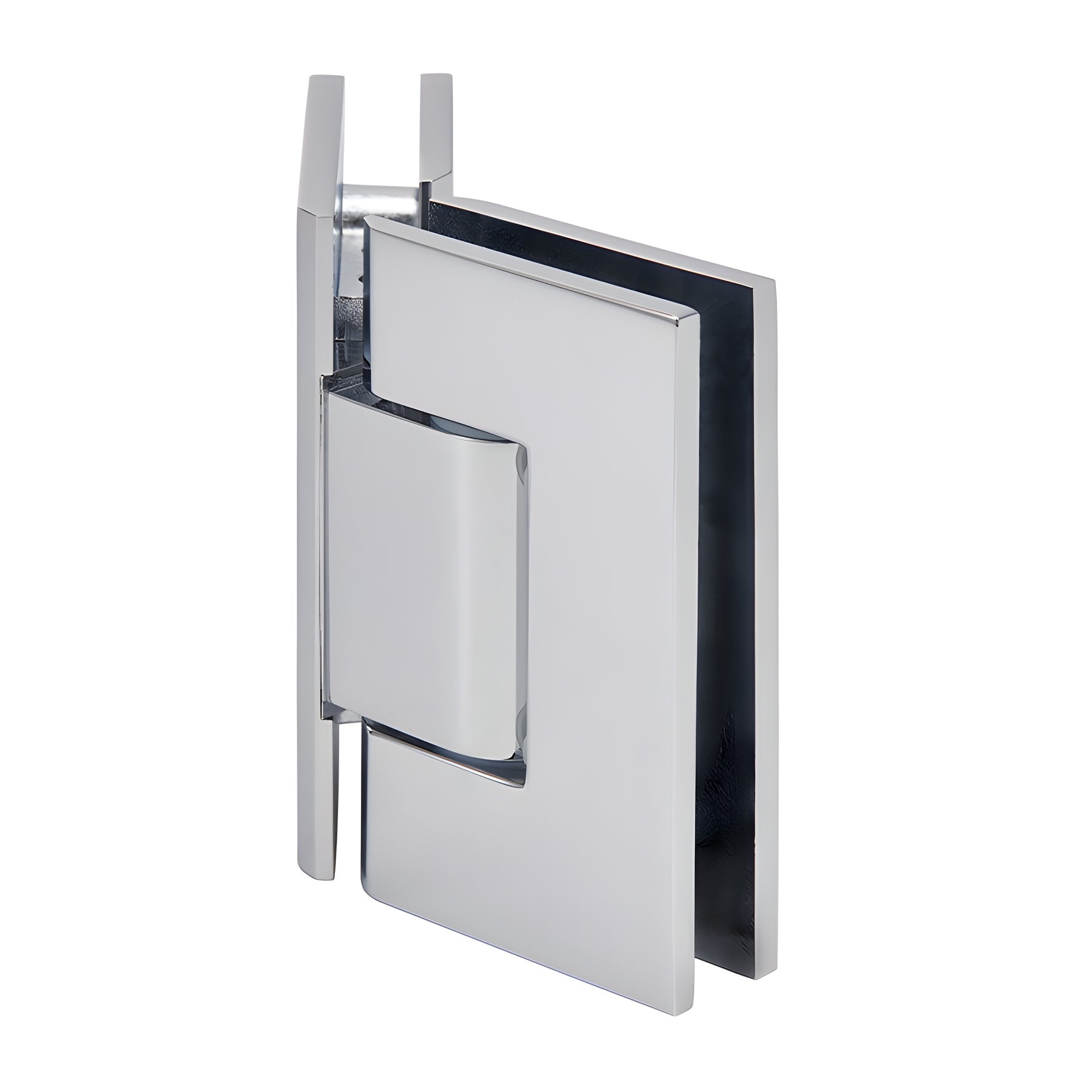 CRL Polished Chrome Geneva 345 Series Adjustable 135º Glass-to-Glass Hinge