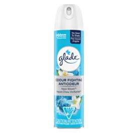 Glade Air Freshener, Aqua Waves, Aerosol Can- 226g x 12 Cans / Case