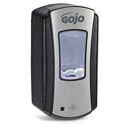 Gojo LTX-12 Touch-Free Dispenser for GOJO Foam Soap, Brushed Chrome Black- 1 Ea