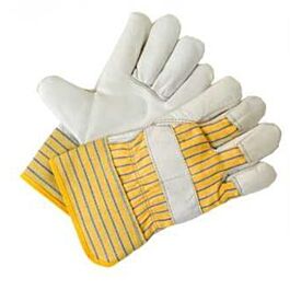 Grain Leather Fitters, Fleece Lined- 12 Pr / Bag