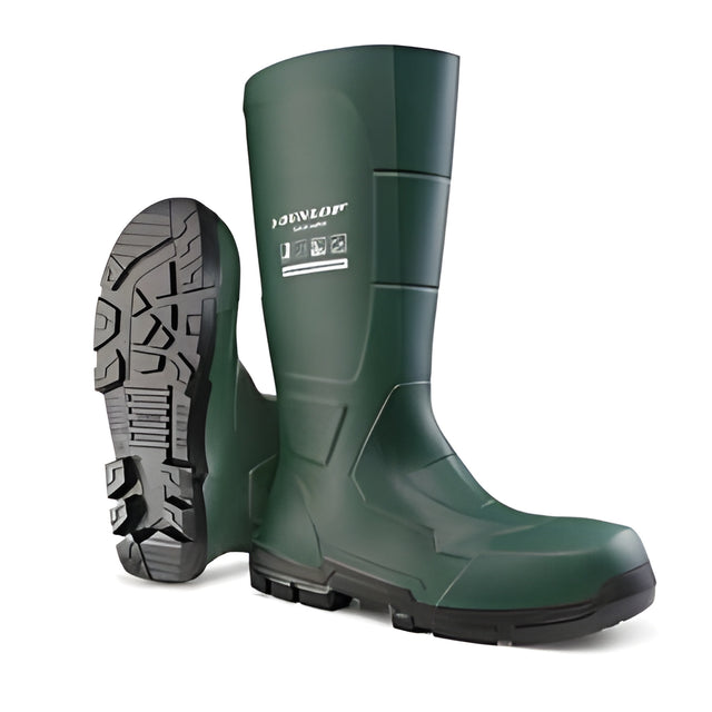 Dunlop, Job Guard, Soft toe, Green, Size 11 – Pair