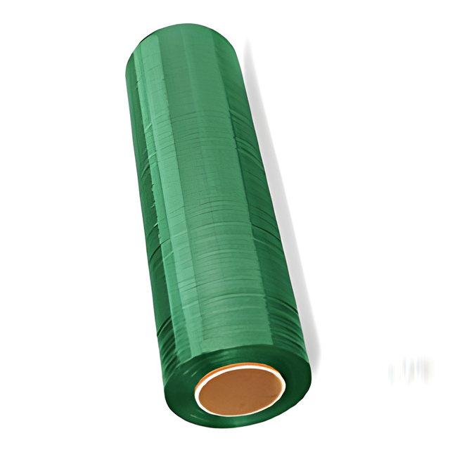 Hand Pallet Wrap, 15 x 1500, 63 Gauge, Green- 4 Rolls/case
