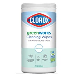 GreenWorks Cleaning Wipes- 75 Wipes x 6 Packs / Case
